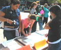 Dedicated activists sign up for the Freedom Action Network